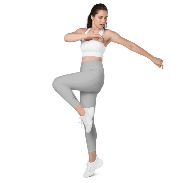 Women Yoga Leggings Solid Grey Color - China Yoga Pants and Yoga Leggings  price | Made-in-China.com